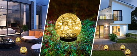 globe solar lights outdoor|Amazon.com: Outdoor Solar Lights Globe.